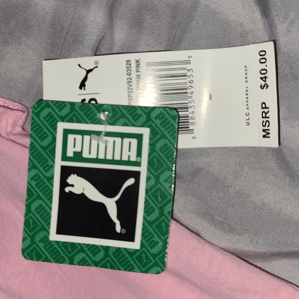 Puma Kids 2 Piece Set, Pink/Black, Large - Picture 5 of 6